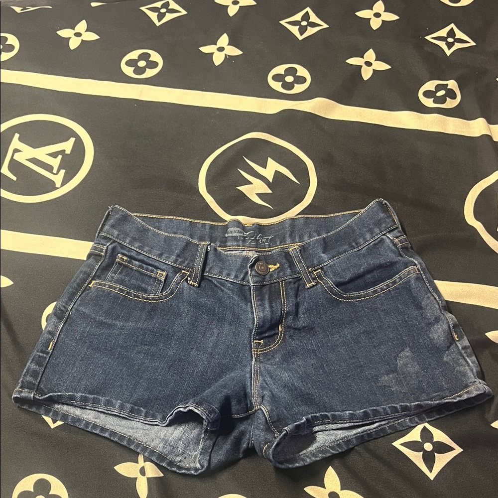 Old Navy Dark Blue Jean Shorts